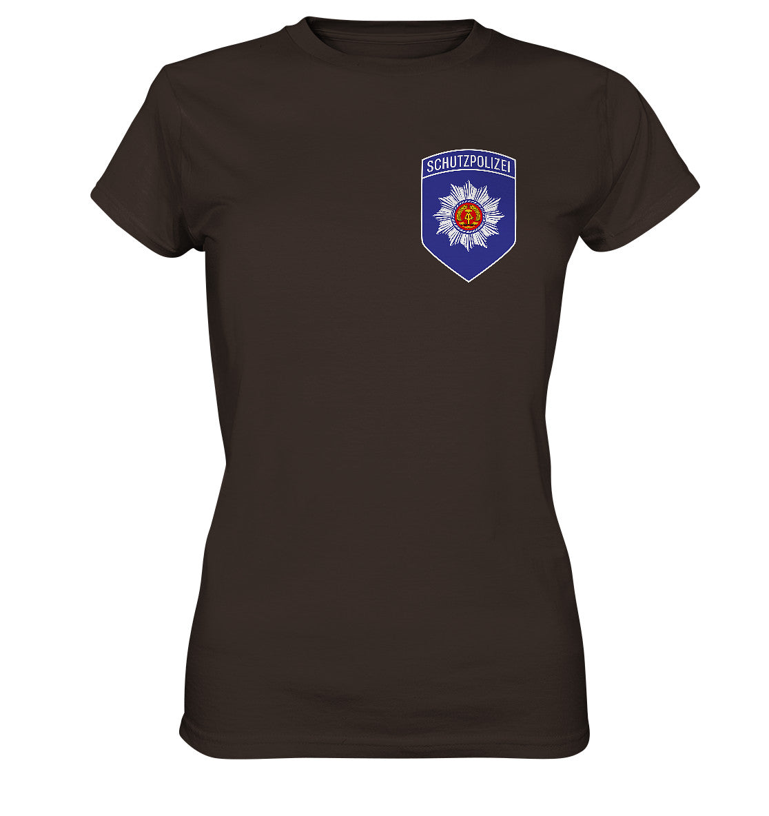 DDR Ostalgie Shirt Mädels • ZK - ZENTRALE KRÄFTE SCHUTZPOLIZEI