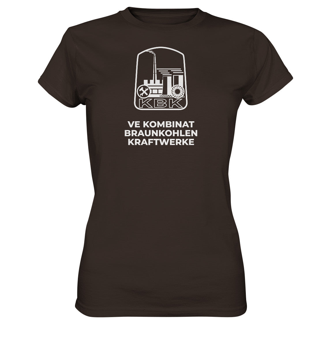DDR Ostalgie Shirt Mädels • VE KOMBINAT BRAUNKOHLENKRAFTWERKE JÄNSCHWALDE