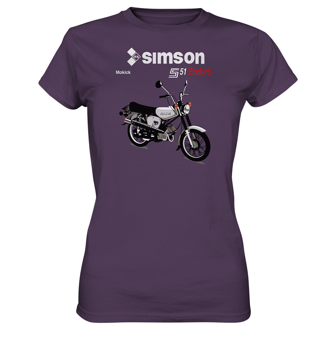 PREMIUM SHIRT MÄDELS • SIMSON ENDURO - ORIGINAL PROSPEKT