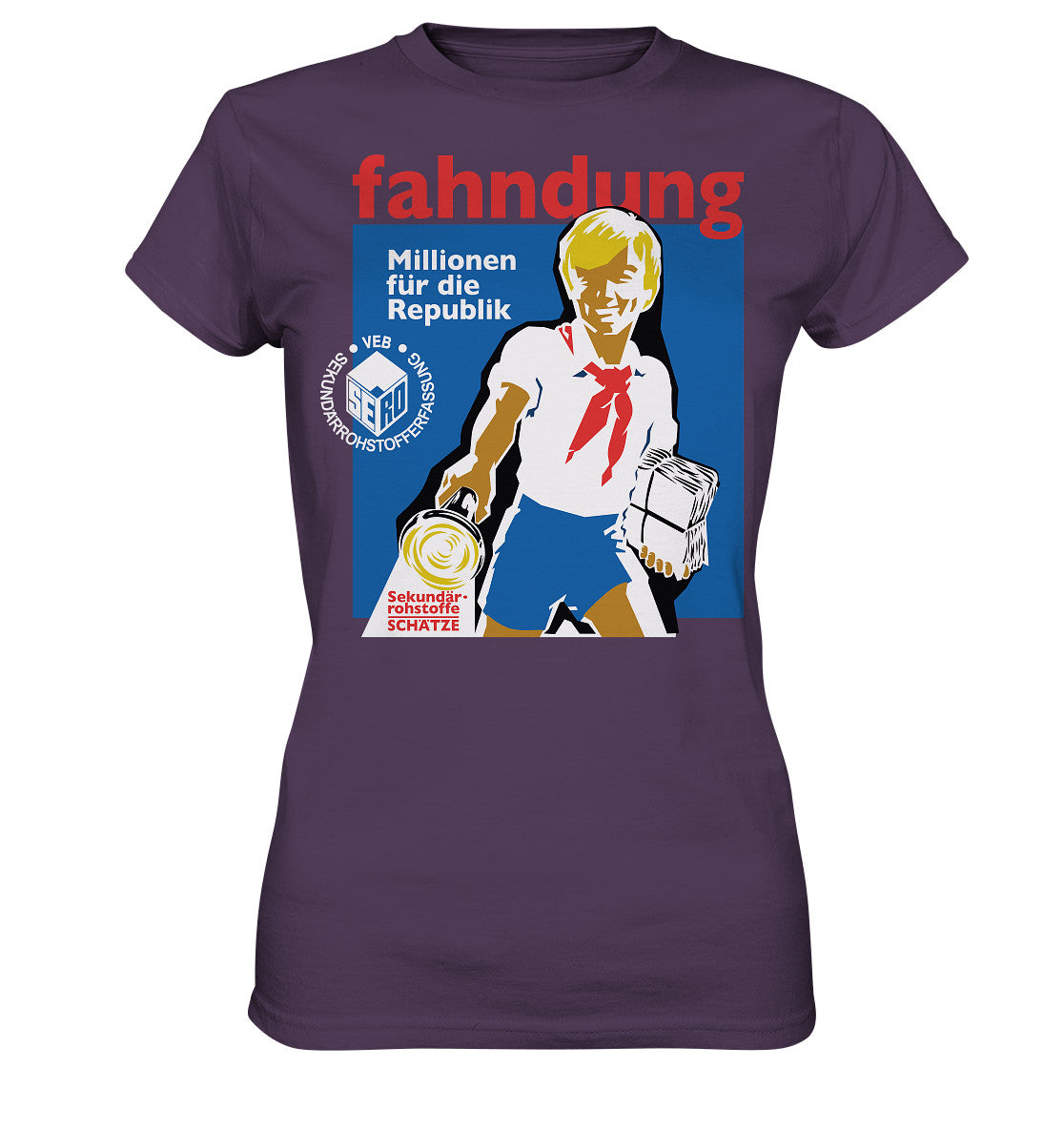 DDR Ostalgie Shirt Mädels • SERO - FAHNDUNG SEKUNDÄRROHSTOFFE