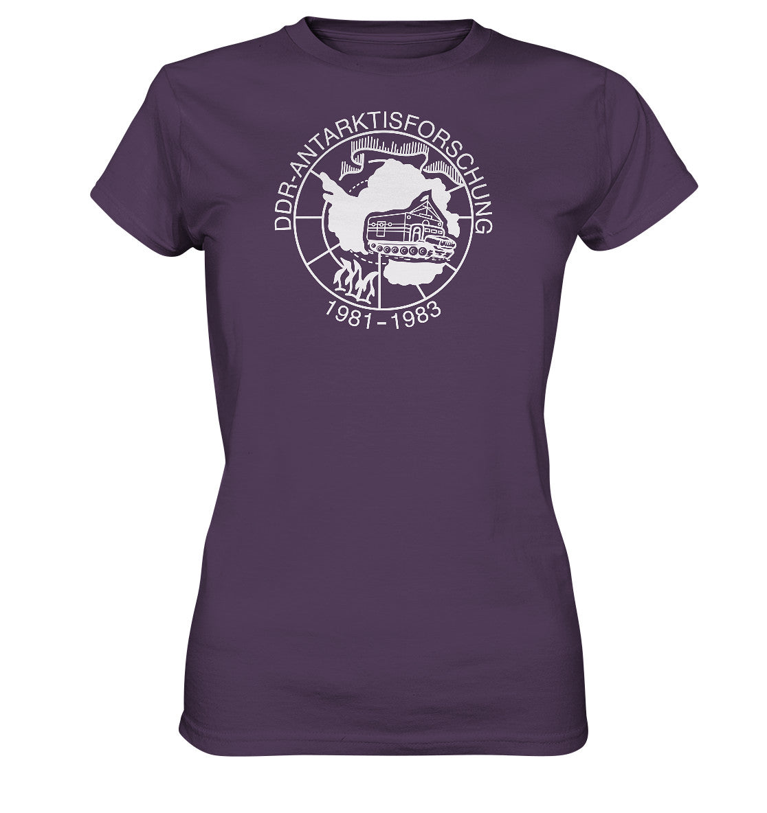 DDR Ostalgie Shirt Mädels • ANTARKTISFORSCHUNG DER DDR - 1981-1983