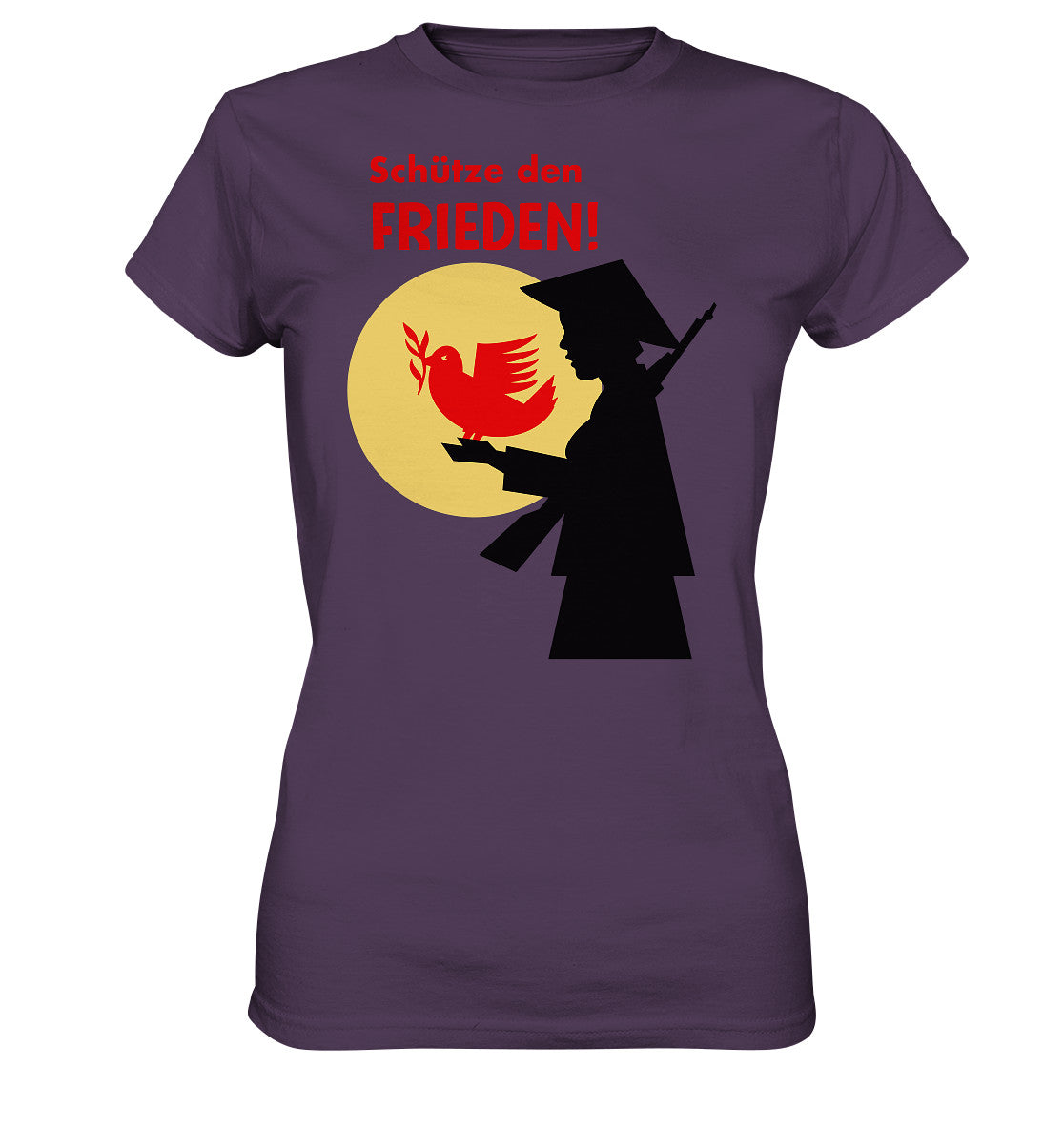 DDR Ostalgie Shirt Mädels • SCHÜTZE DEN FRIEDEN! SOLIDARITÄT MIT VIETNAM