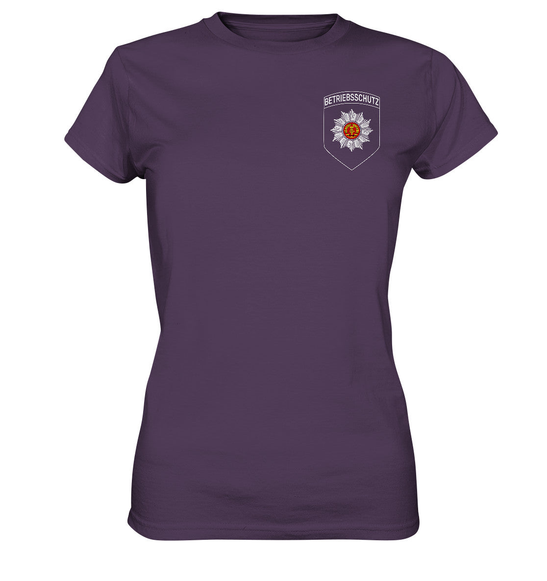 DDR Ostalgie Shirt Mädels • BETRIEBSSCHUTZ BADGE