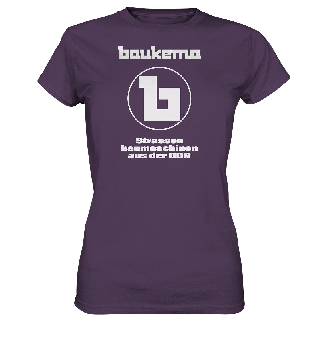 DDR Ostalgie Shirt Mädels • BAUKEMA STRASSENBAUMASCHINEN