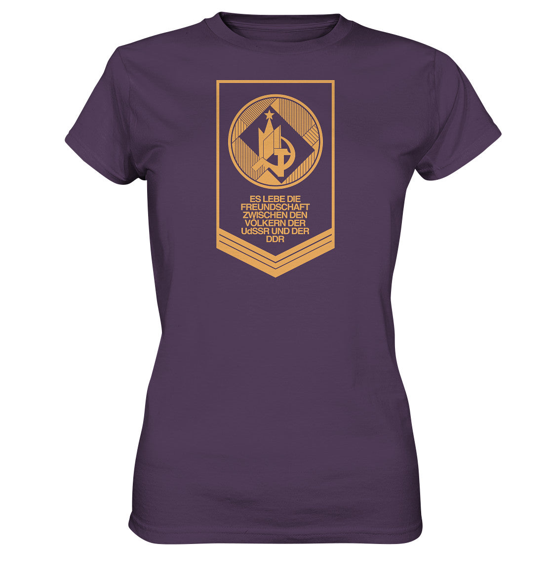 DDR Ostalgie Shirt Mädels • FREUNDSCHAFT UDSSR - DDR