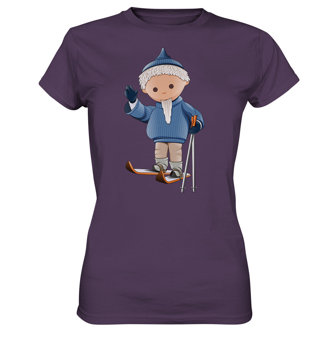 DDR Ostalgie Shirt Mädels • UNSER SANDMÄNNCHEN - AUF SKIERN (PU 422)