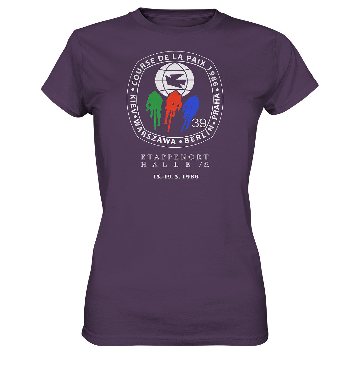 DDR Ostalgie Shirt Mädels • 39. FRIEDENSFAHRT - 1986