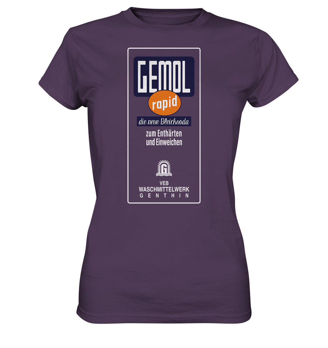 DDR Ostalgie Shirt Mädels • GEMOL - VEB WASCHMITTELWERK GENTHIN