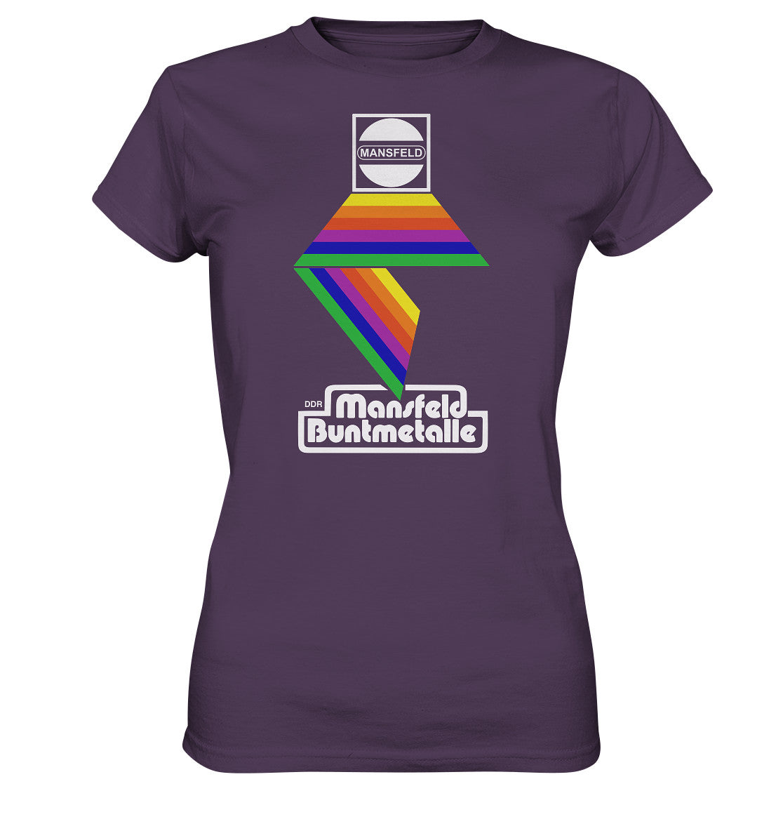 DDR Ostalgie Shirt Mädels • DDR MANSFELD BUNTMETALLE