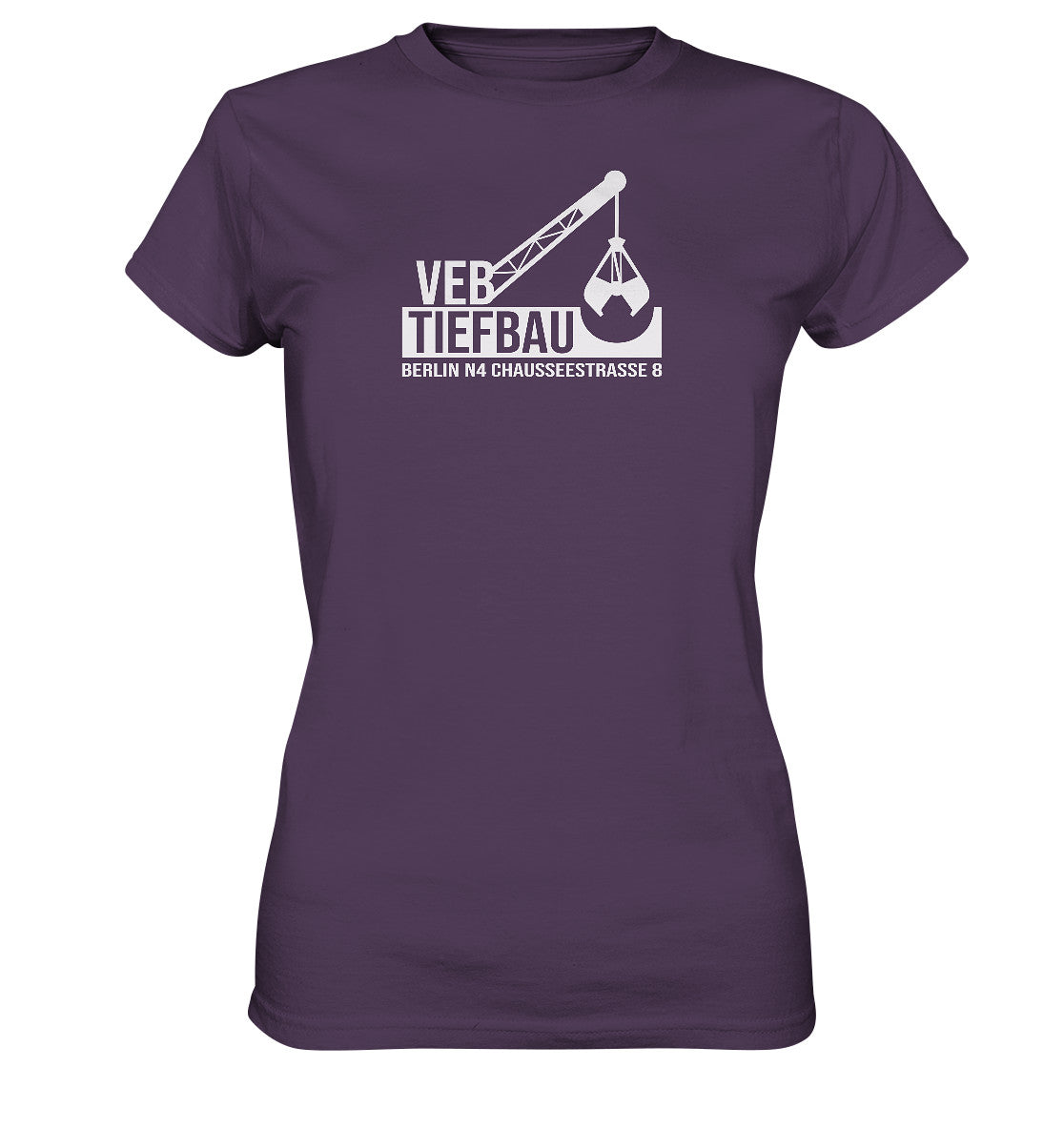 DDR Ostalgie Shirt Mädels • VEB TIEFBAU BERLIN