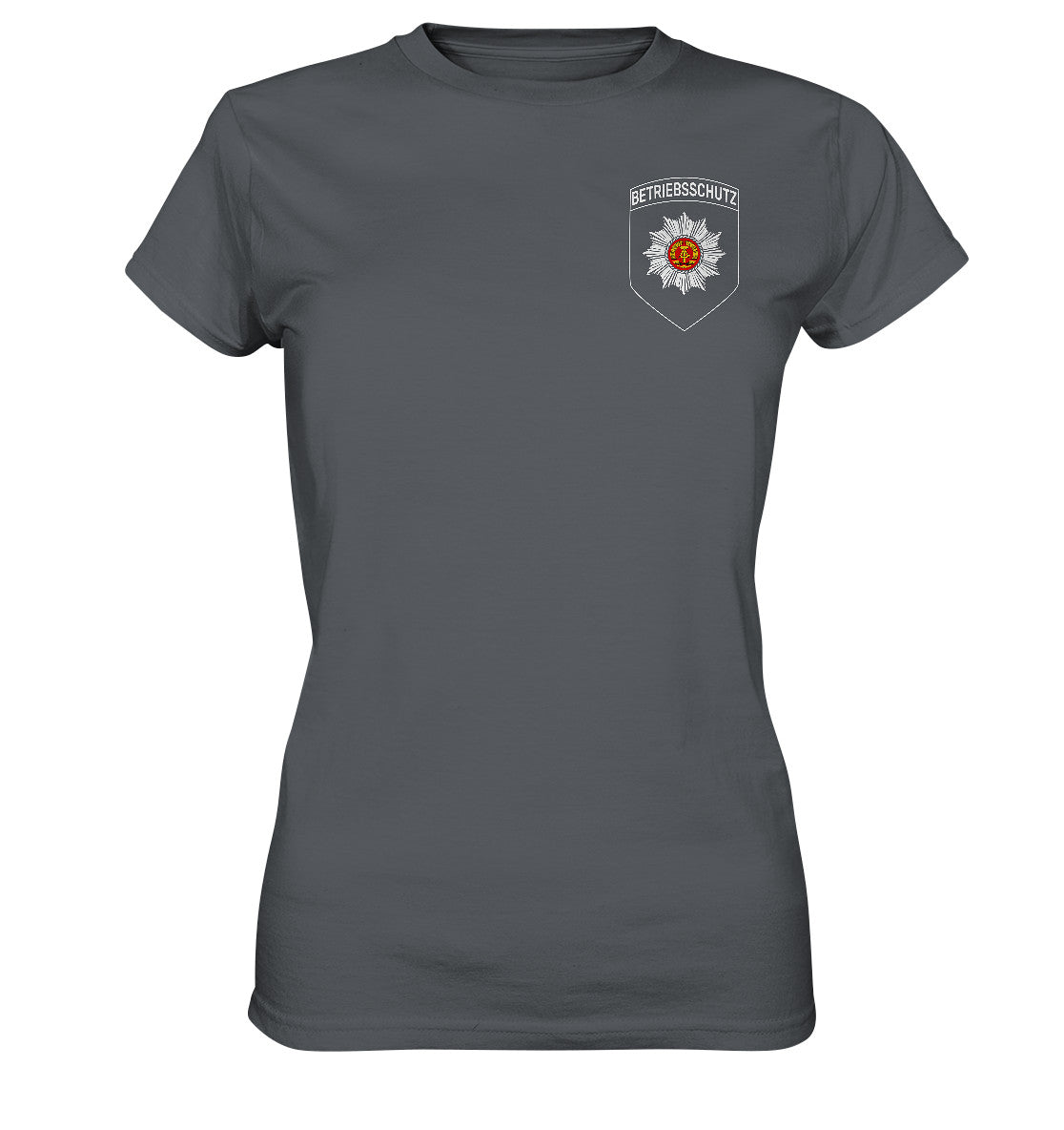 DDR Ostalgie Shirt Mädels • BETRIEBSSCHUTZ BADGE