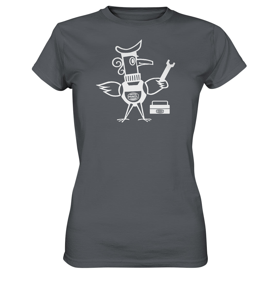 DDR Ostalgie Shirt Mädels • MINOL PIROL - URVERSION