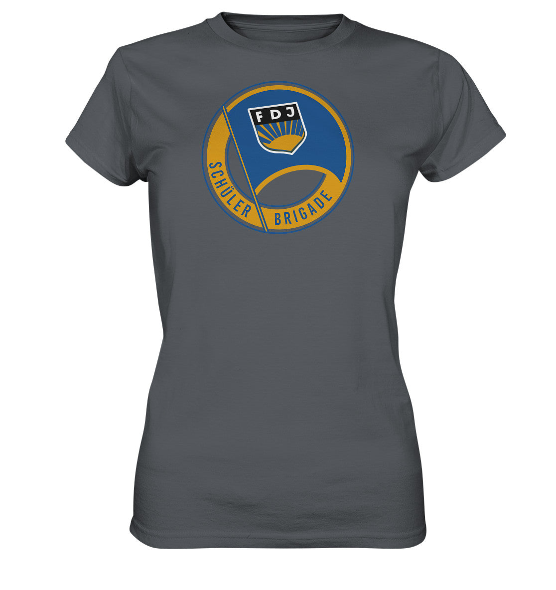DDR Ostalgie Shirt Mädels • FDJ SCHÜLERBRIGADE