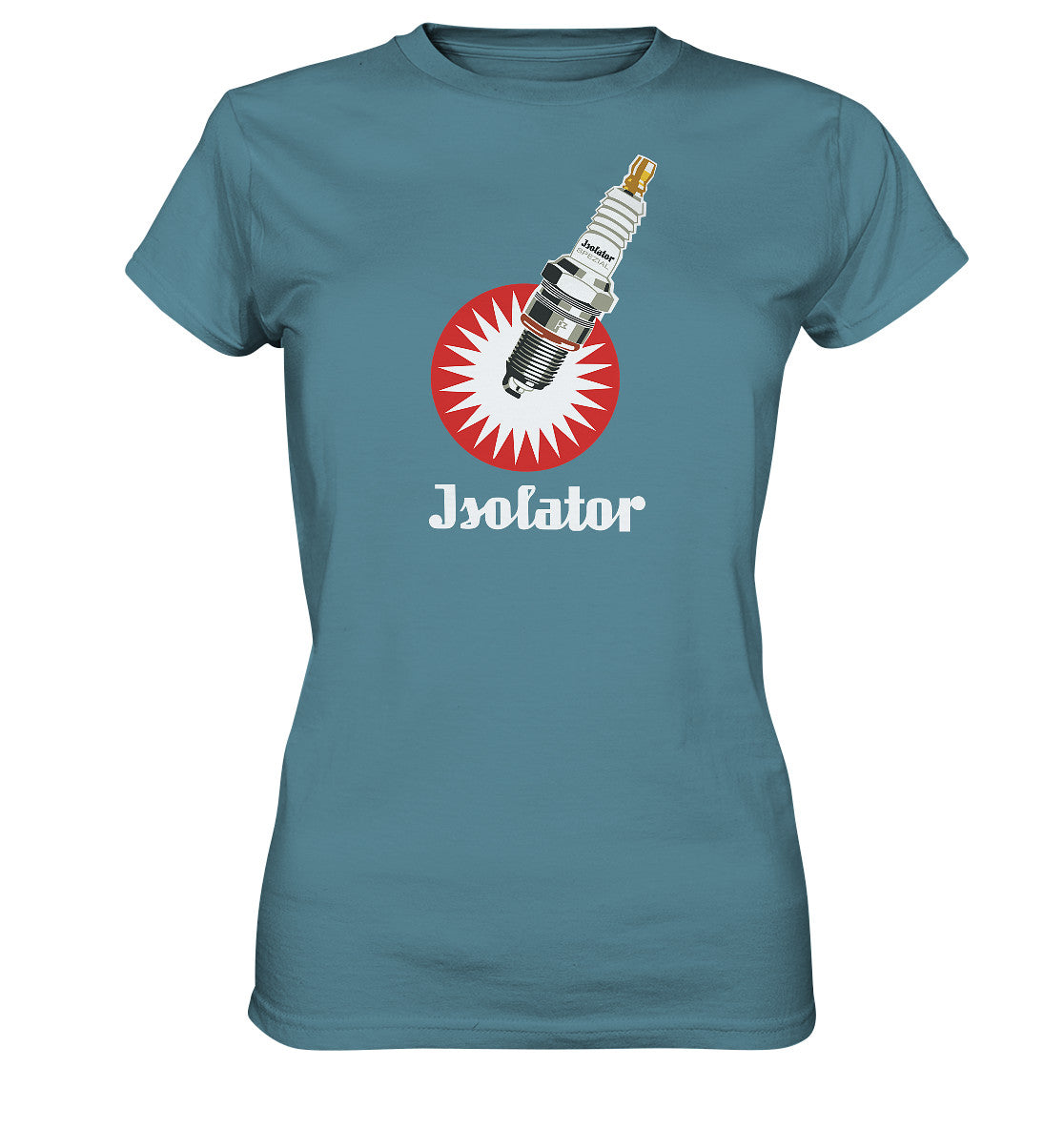 DDR Ostalgie Shirt Mädels • ISOLATOR ZÜNDKERZE