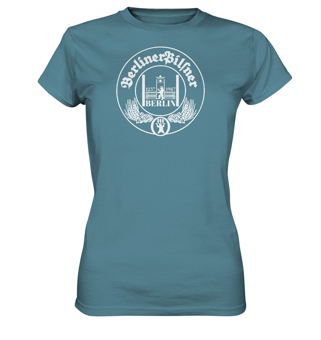 DDR Ostalgie Shirt Mädels • VEB BERLINER PILSENER 1237-1987