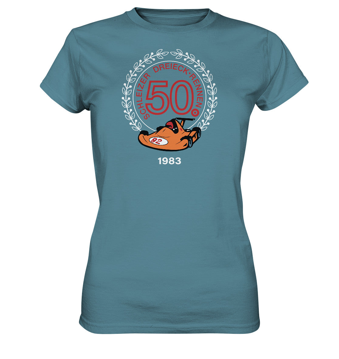 DDR Ostalgie Shirt Mädels • 50. SCHLEIZER DREIECK-RENNEN 1983