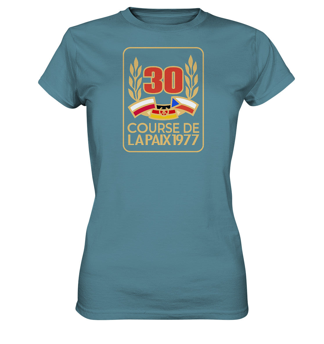 DDR Ostalgie Shirt Mädels • 30. FRIEDENSFAHRT 1977