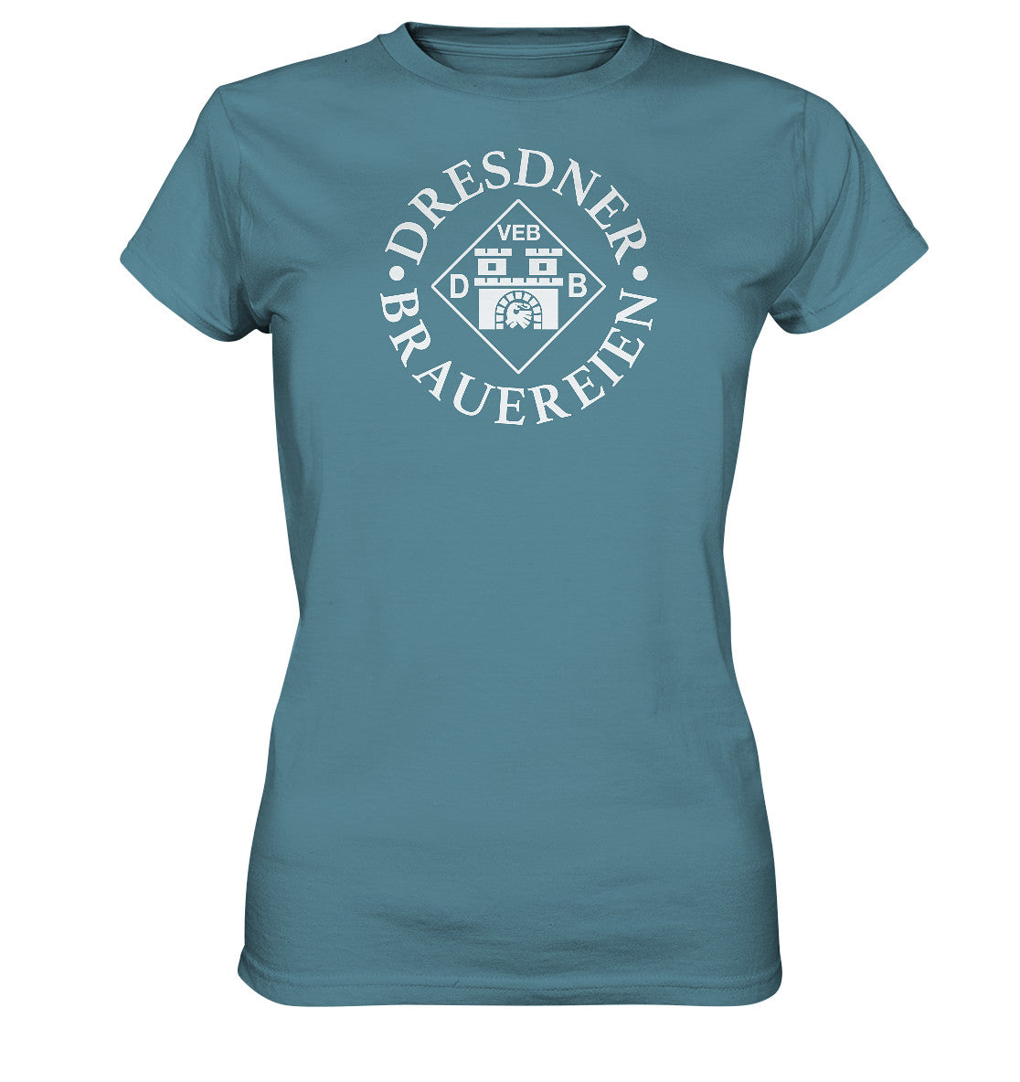 DDR Ostalgie Shirt Mädels • VEB DRESDNER BRAUEREIEN