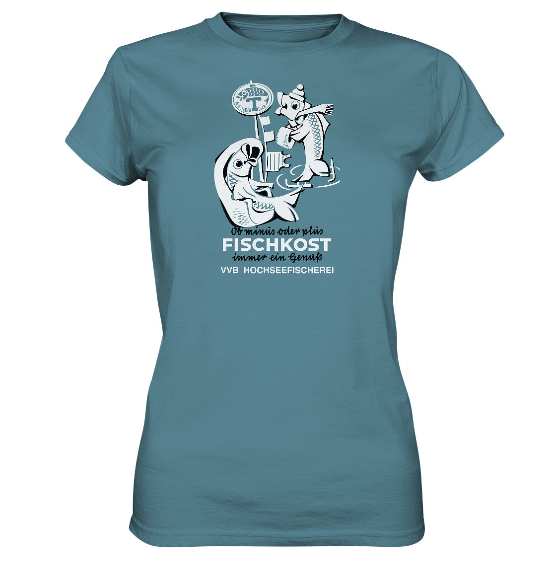 DDR Ostalgie Shirt Mädels • VVB HOCHSEEFISCHEREI FISCHKOST