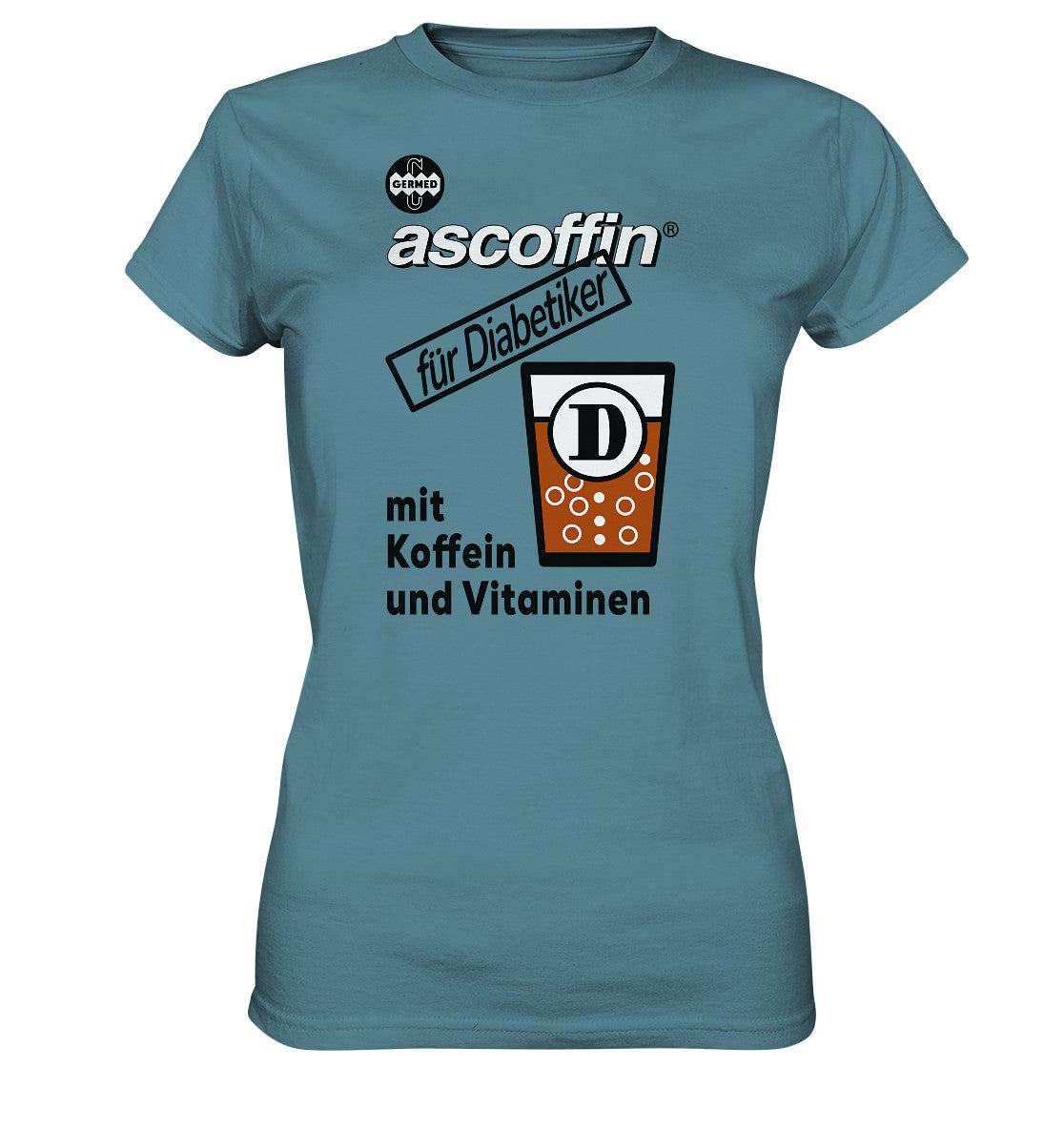 DDR Ostalgie Shirt Mädels • GERMED ASCOFFIN DIABETIKER