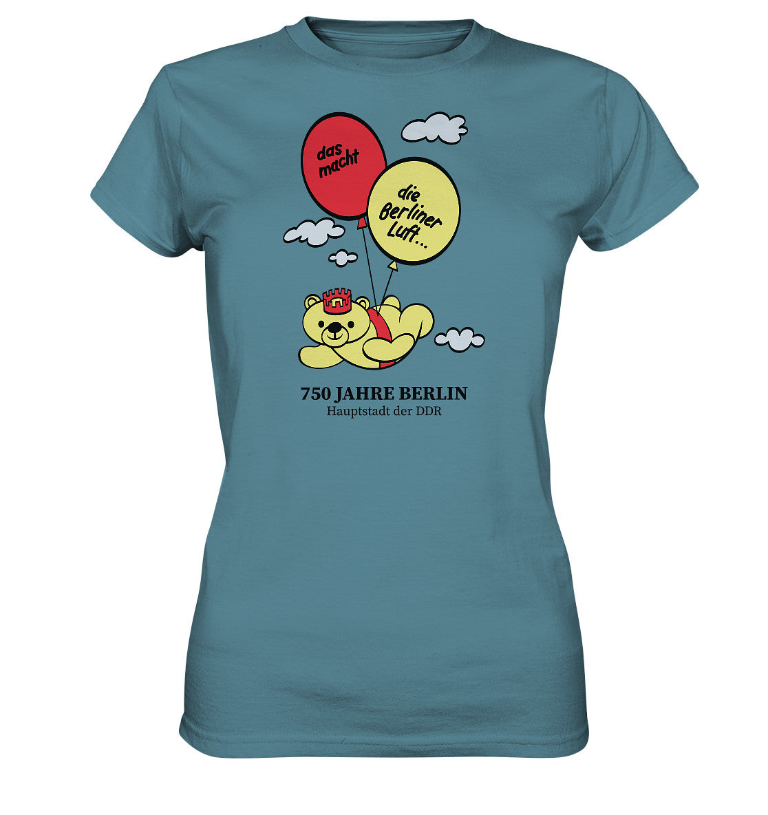 DDR Ostalgie Shirt Mädels • 750 JAHRE BERLIN