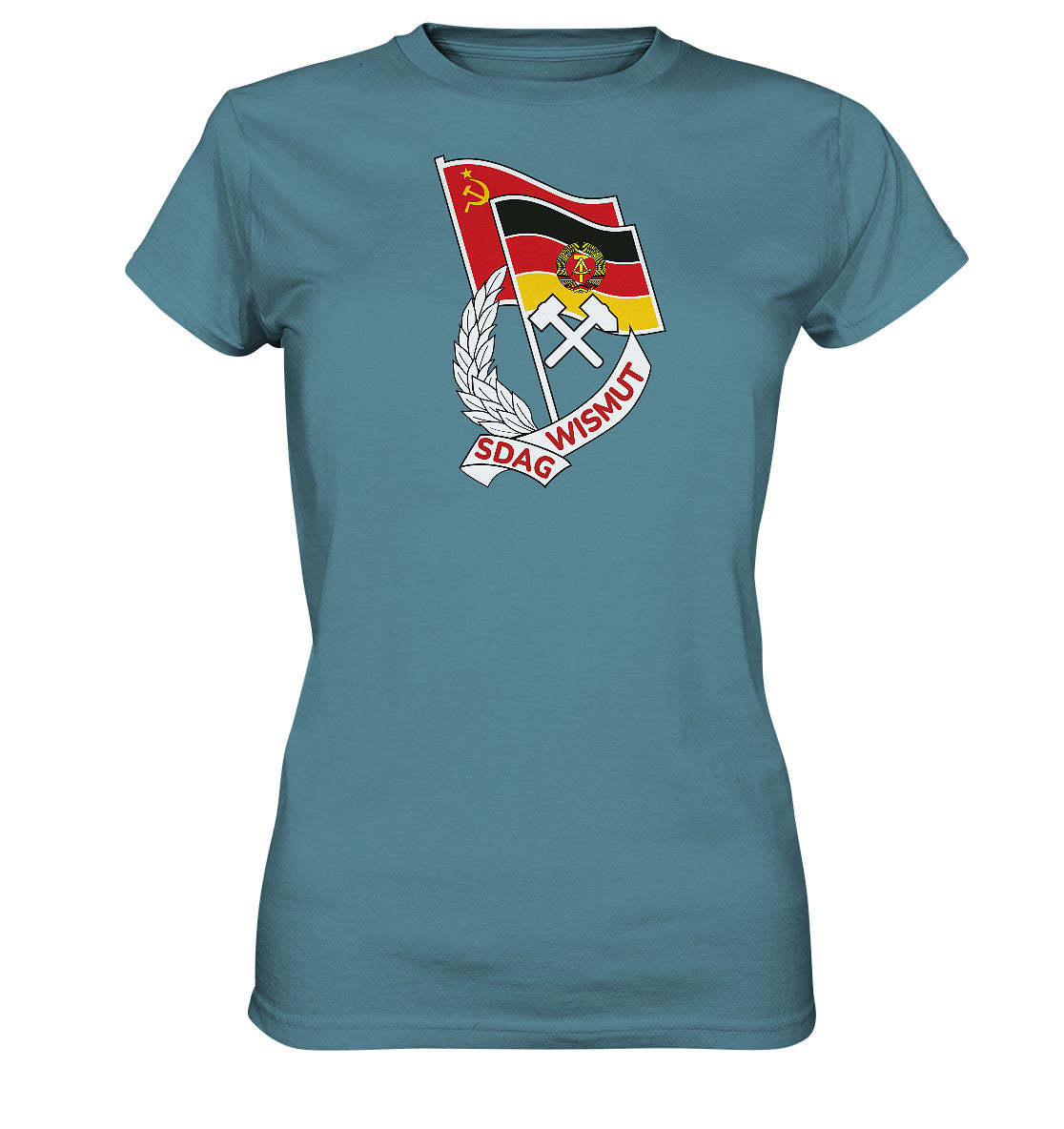 DDR Ostalgie Shirt Mädels • ORDEN SDAG WISMUT