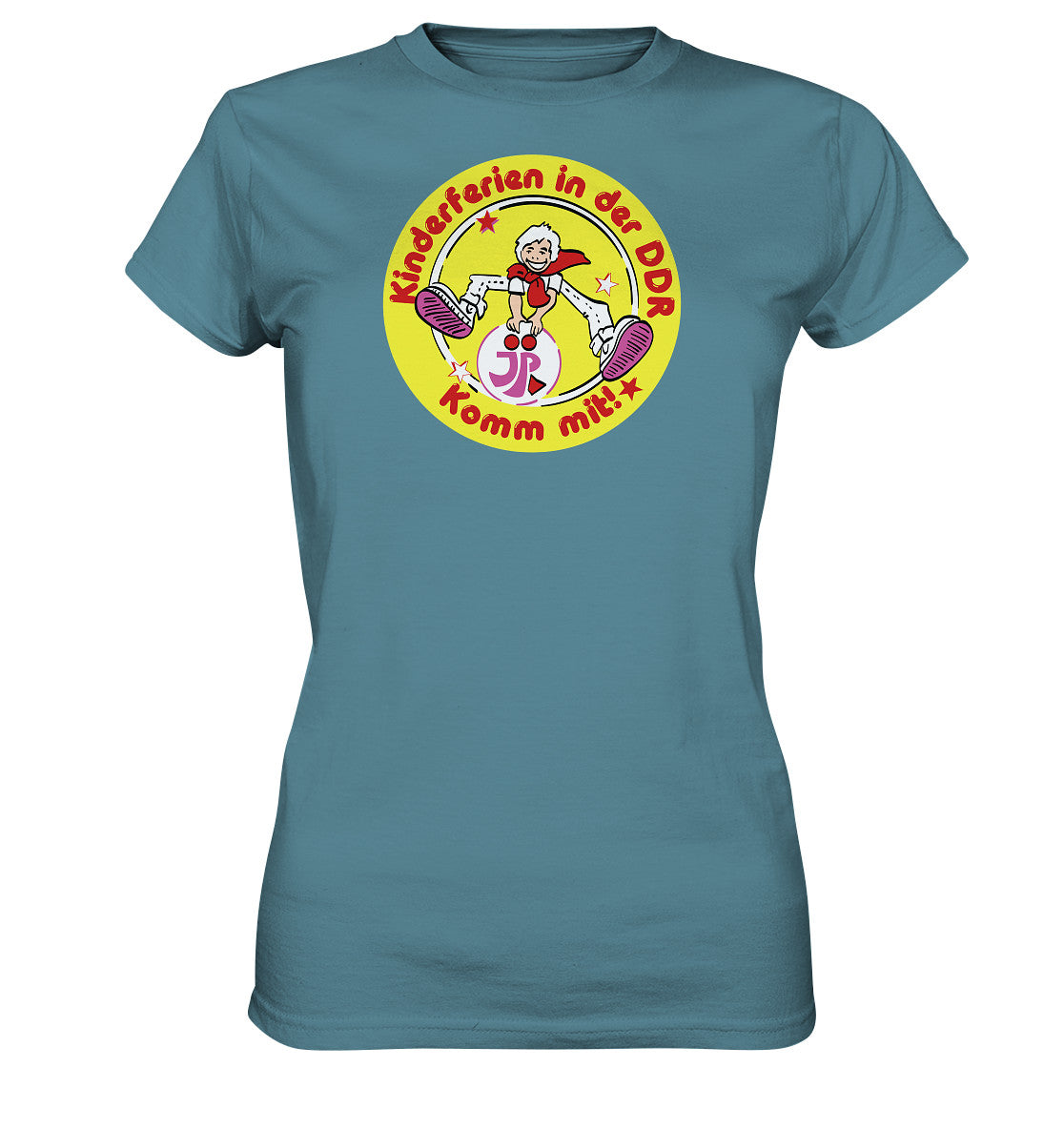DDR Ostalgie Shirt Mädels • JP - KINDERFERIEN IN DER DDR