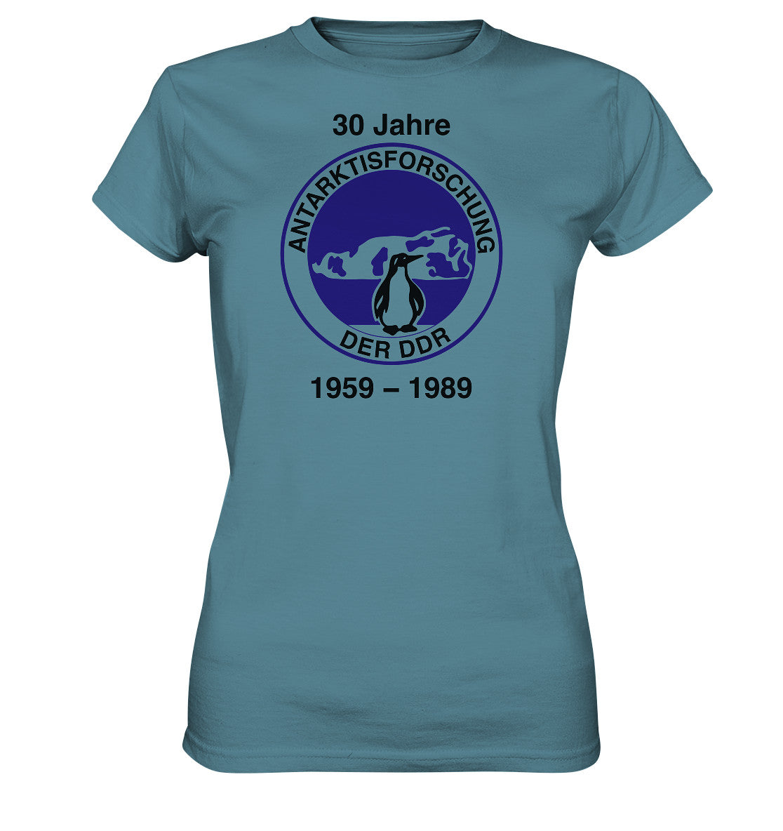 PREMIUM SHIRT MÄDELS • 30 JAHRE ANTARKTISFORSCHUNG DER DDR - 1989