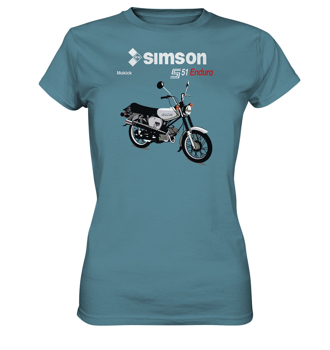PREMIUM SHIRT MÄDELS • SIMSON ENDURO - ORIGINAL PROSPEKT