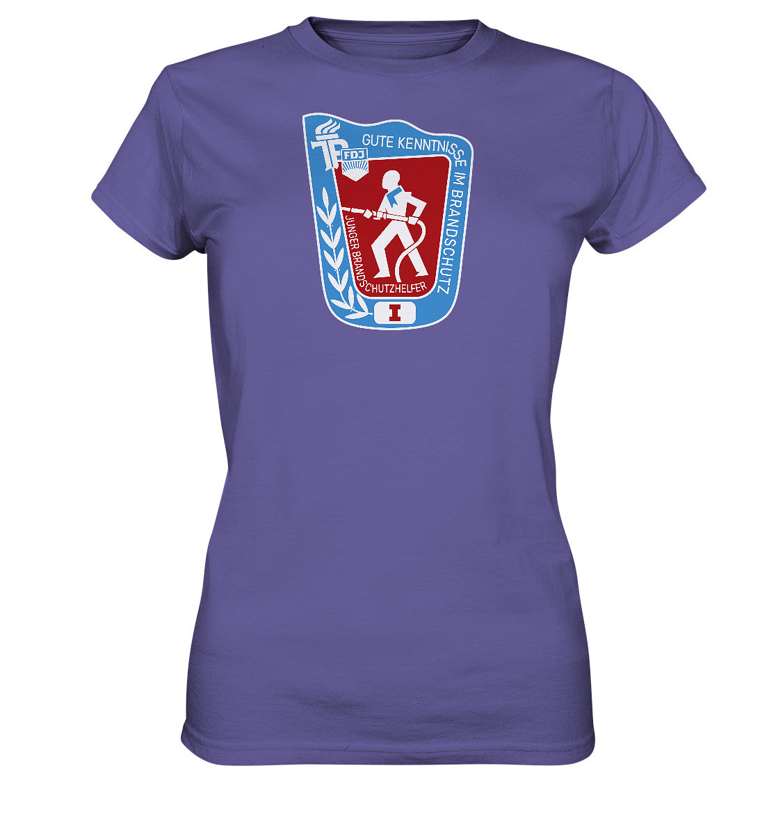 DDR Ostalgie Shirt Mädels • JUNGER BRANDSCHUTZHELFER