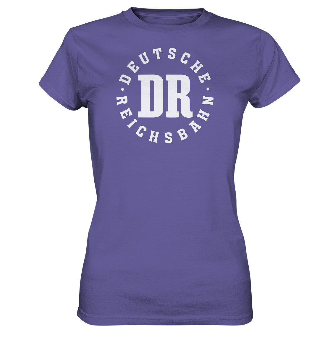 DDR Ostalgie Shirt Mädels • DR - DEUTSCHE REICHSBAHN - dunkel