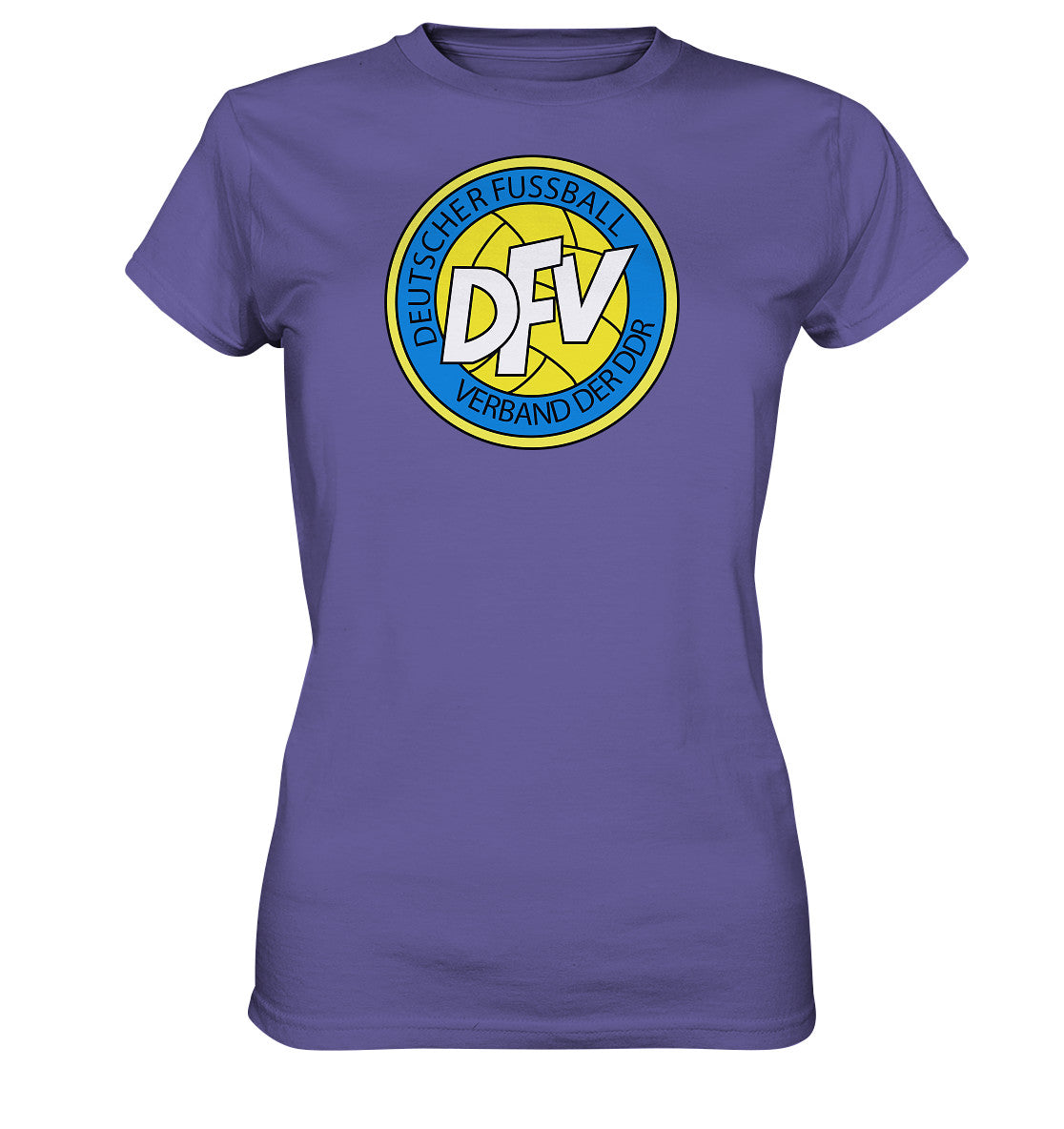 DDR Ostalgie Shirt Mädels • FUSSBALL-VERBAND DER DDR