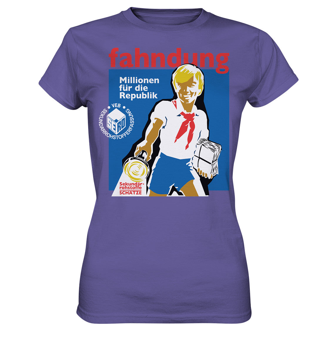 DDR Ostalgie Shirt Mädels • SERO - FAHNDUNG SEKUNDÄRROHSTOFFE