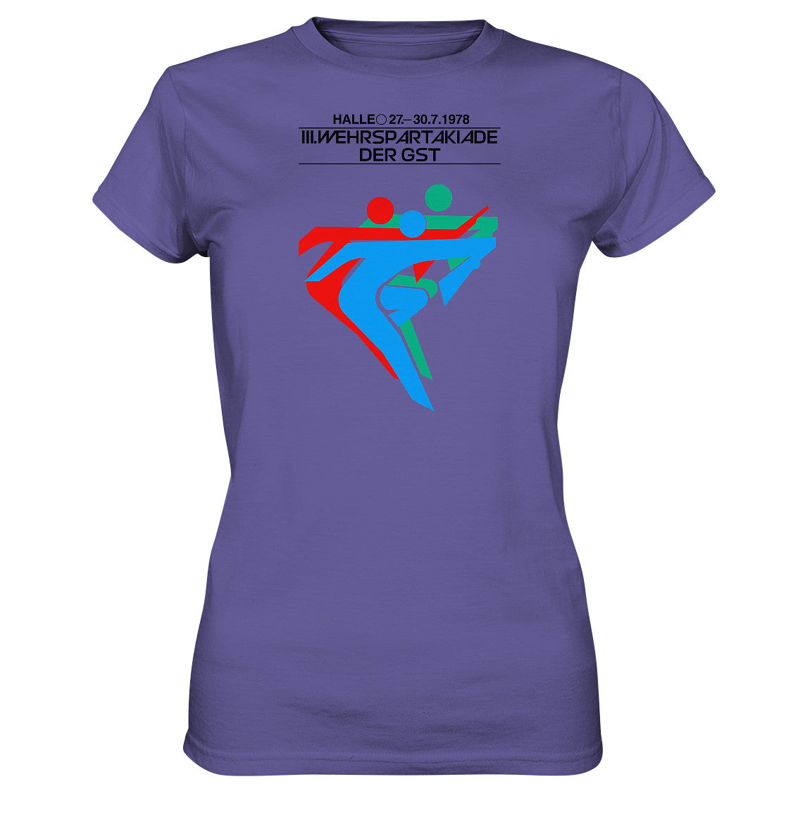 DDR Ostalgie Shirt Mädels • GST WEHRSPARTAKIADE 1978