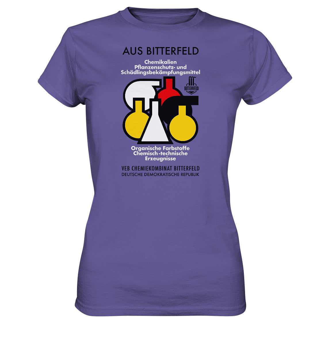 DDR Ostalgie Shirt Mädels • CHEMIKALIEN AUS BITTERFELD