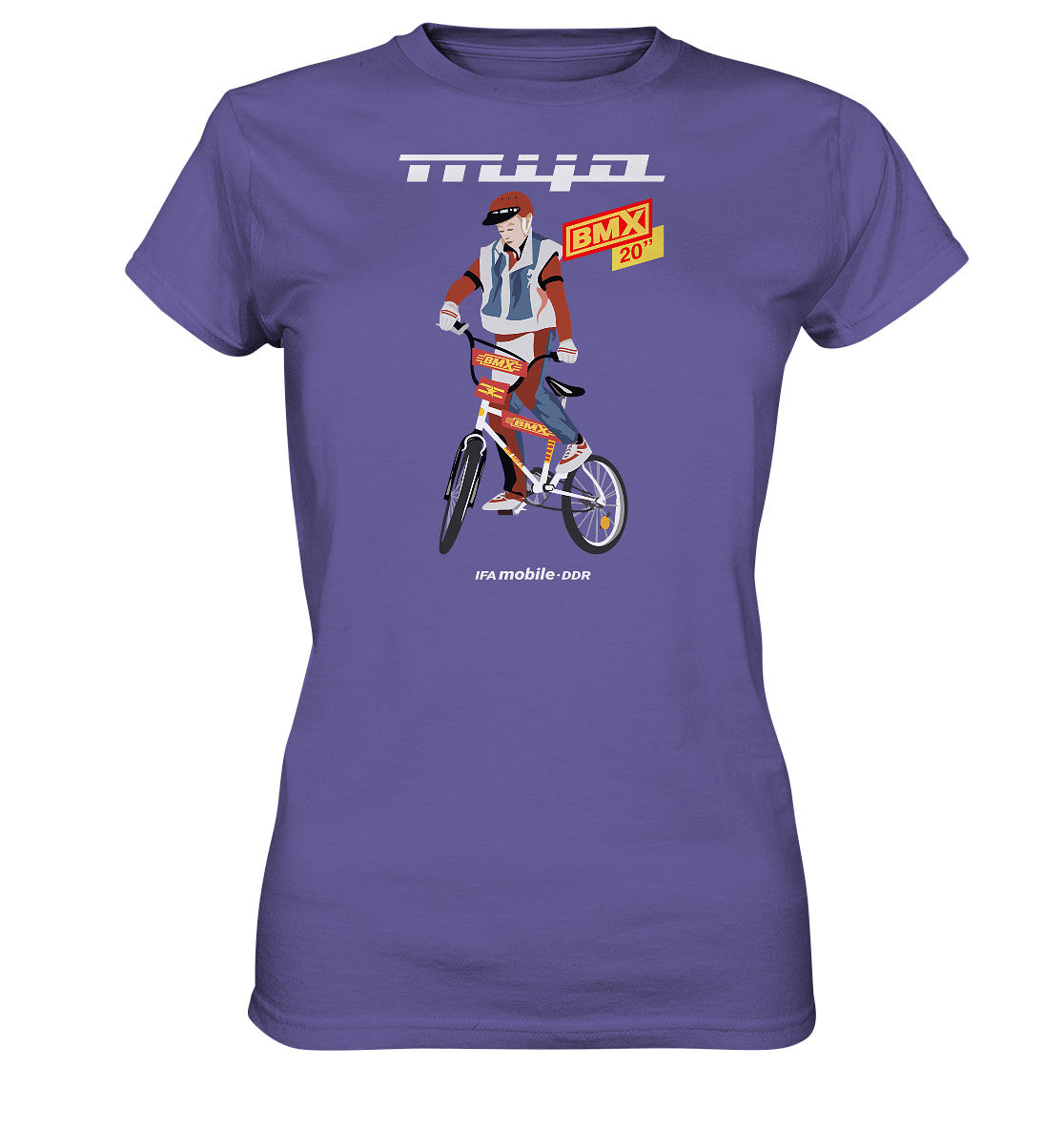 DDR Ostalgie Shirt Mädels • MIFA BMX - ORIGINAL WERBUNG