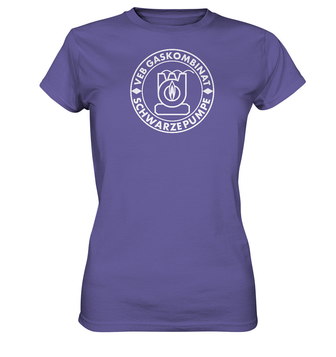 DDR Ostalgie Shirt Mädels • VEB GASKOMBINAT SCHWARZE PUMPE