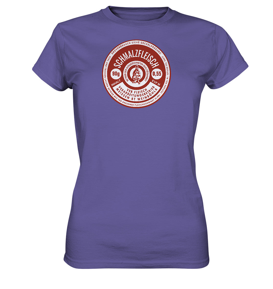 DDR Ostalgie Shirt Mädels • SCHMALZFLEISCH - VEB FLEISCH MEISSEN
