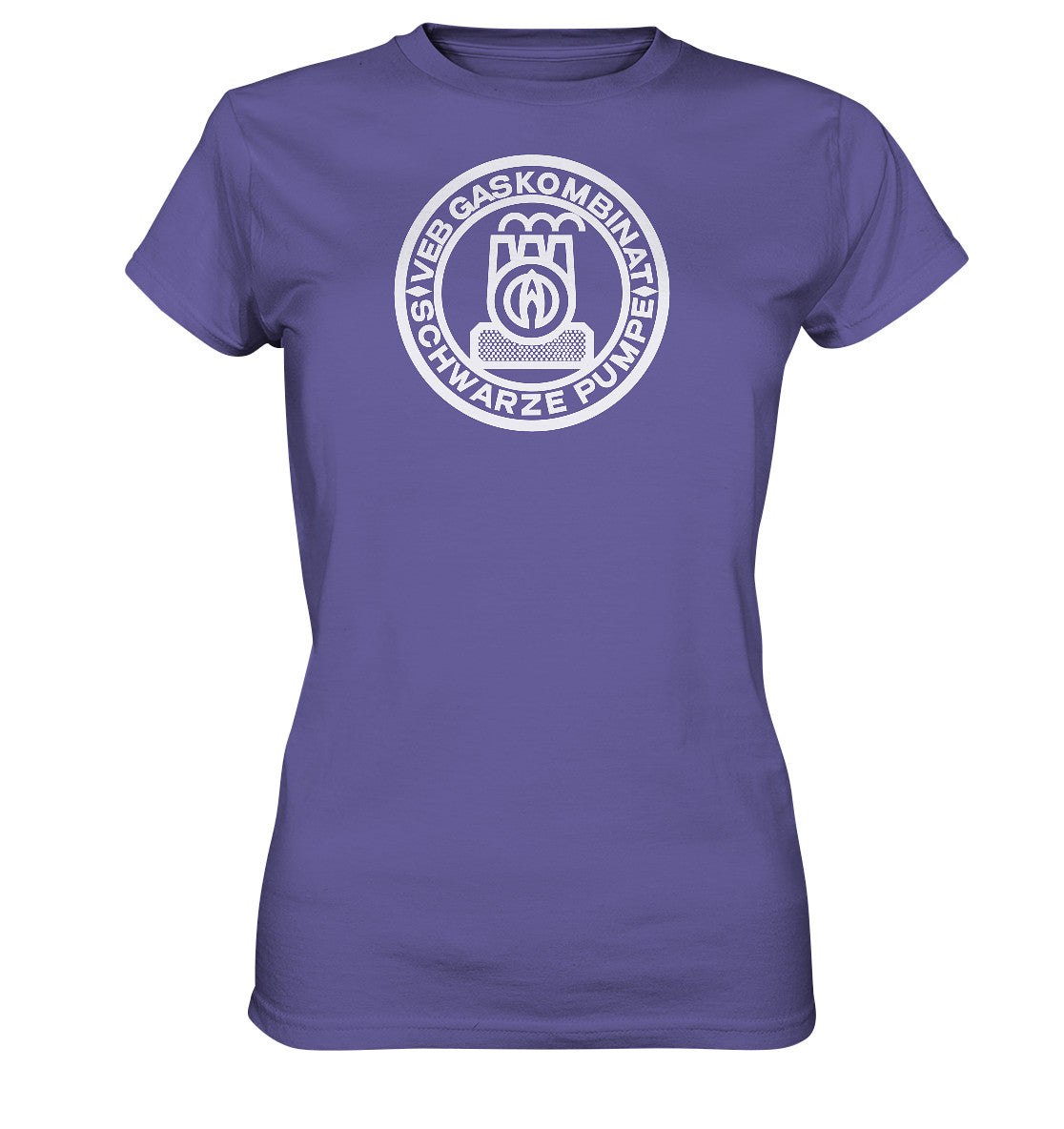 DDR Ostalgie Shirt Mädels • GASKOMBINAT SCHWARZE PUMPE