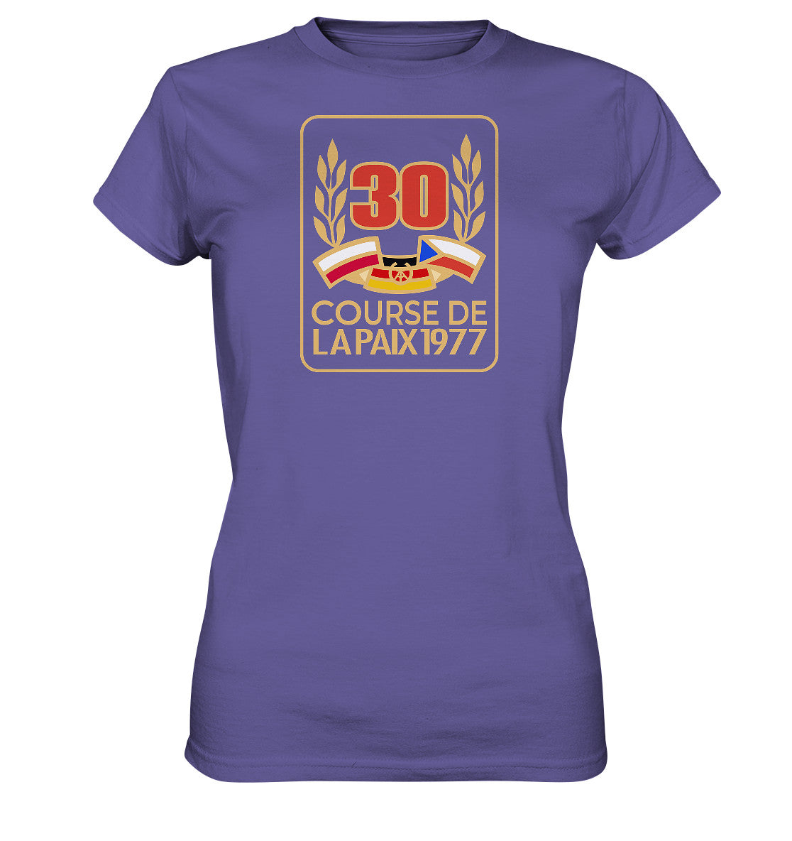 DDR Ostalgie Shirt Mädels • 30. FRIEDENSFAHRT 1977