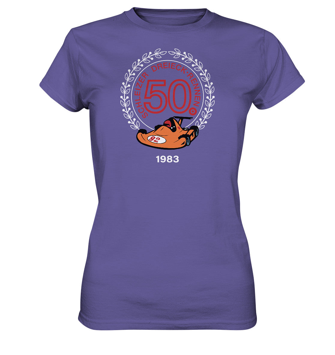 DDR Ostalgie Shirt Mädels • 50. SCHLEIZER DREIECK-RENNEN 1983