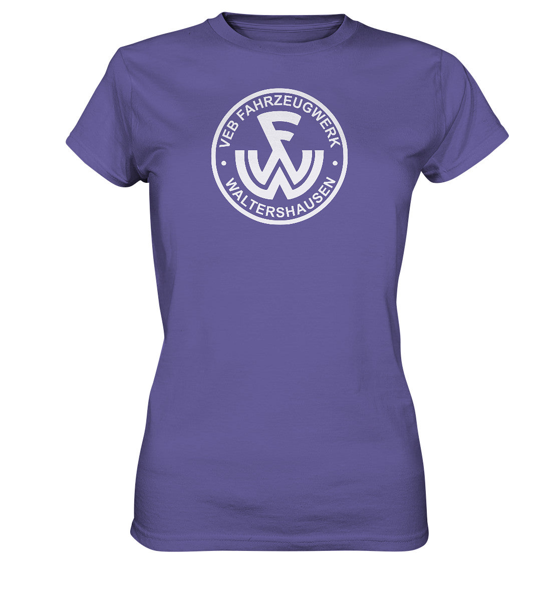 DDR Ostalgie Shirt Mädels • VEB FAHRZEUGWERK WALTERSHAUSEN - dunkel