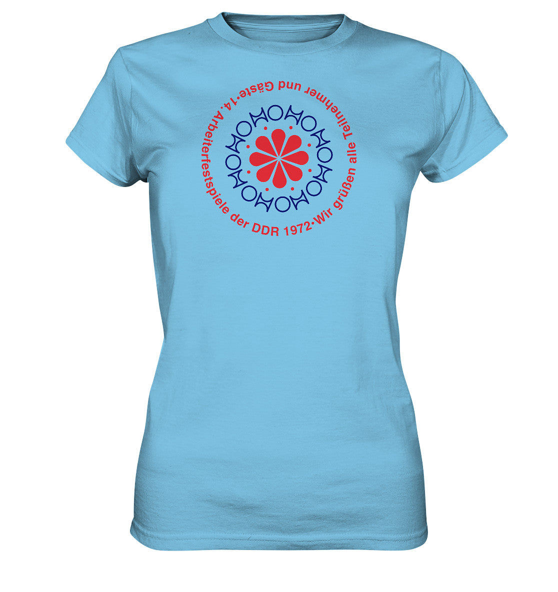 DDR Ostalgie Shirt Mädels • 14. ARBEITERFESTSPIELE DER DDR 1972