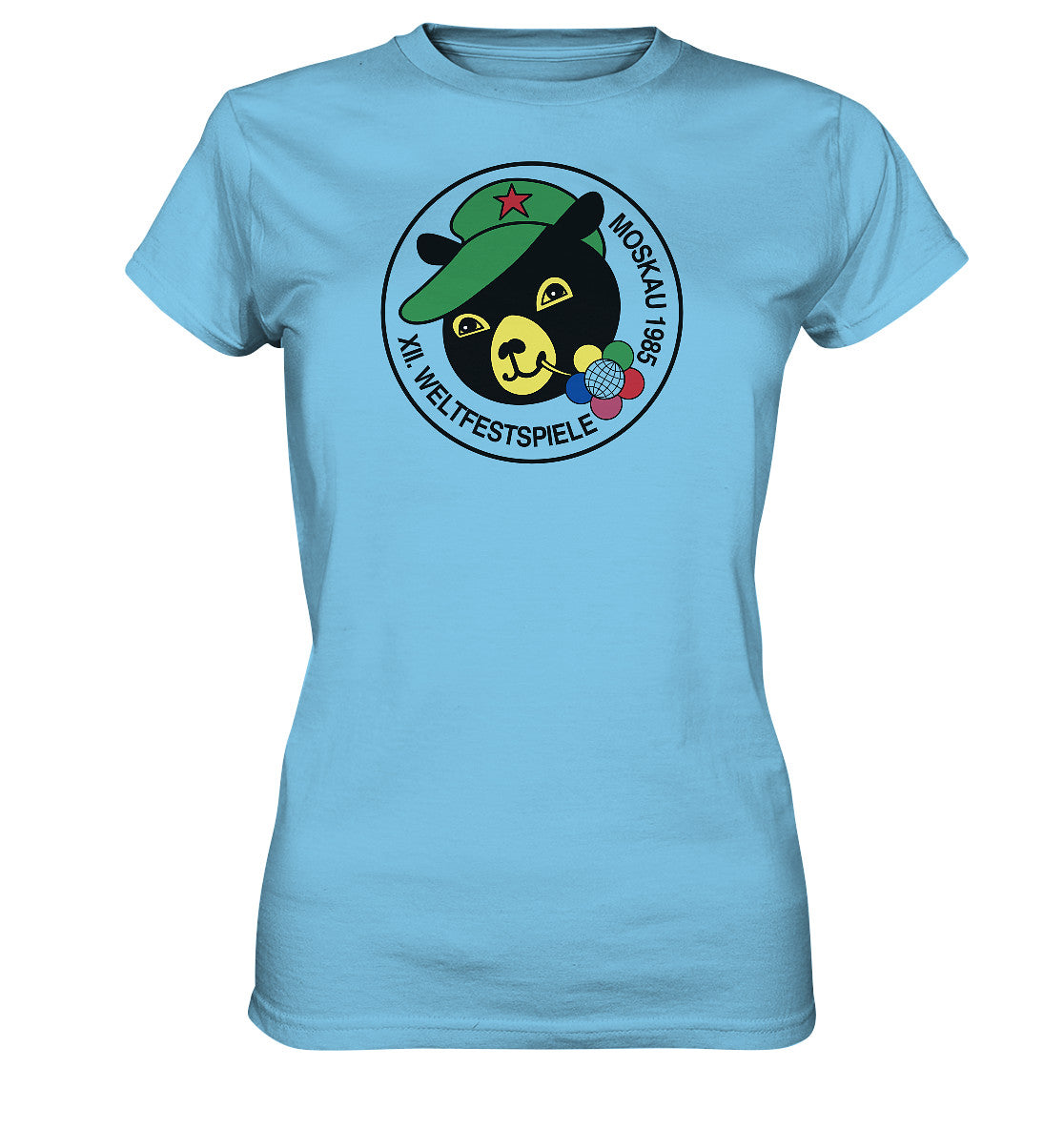 DDR Ostalgie Shirt Mädels • WELTFESTSPIELE, MOSKAU 1985