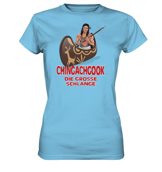 DDR Ostalgie Shirt Mädels • CHINGACHGOOK, DIE GROSSE SCHLANGE