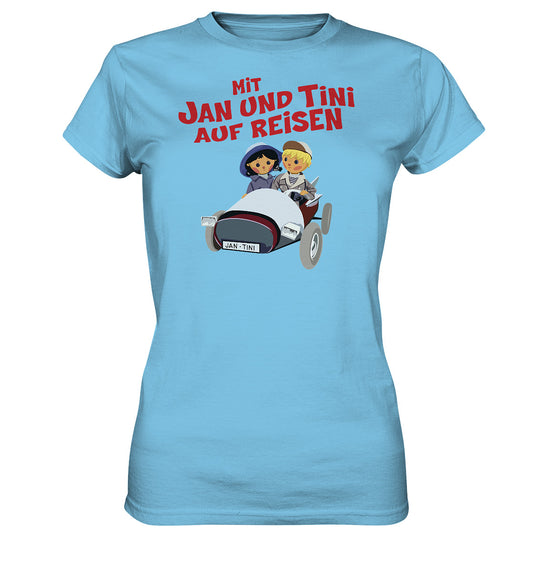 DDR Ostalgie Shirt Mädels • MIT JAN UND TINI AUF REISEN