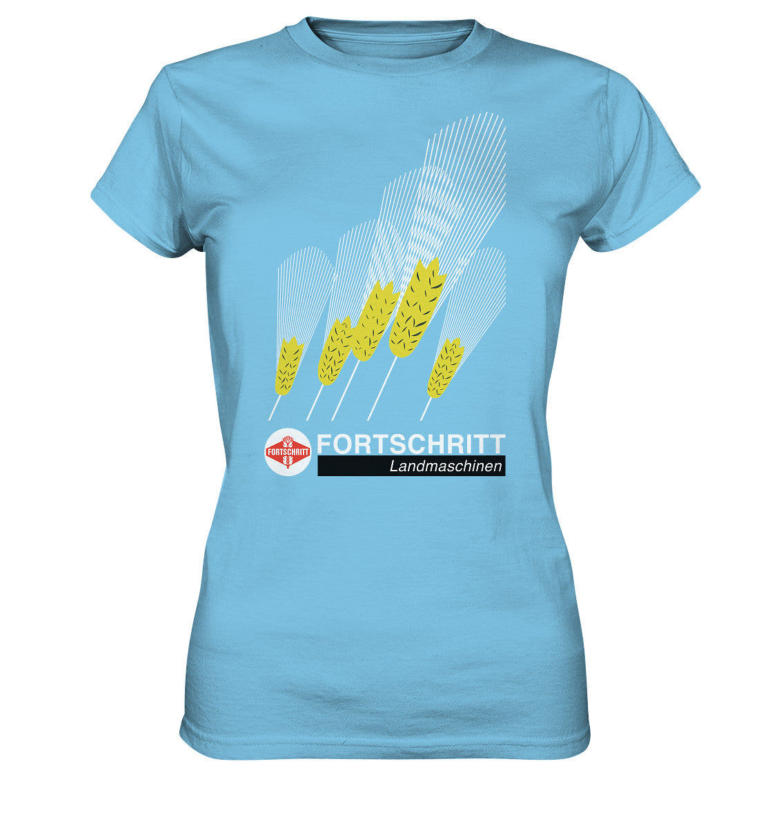 DDR Ostalgie Shirt Mädels • FORTSCHRITT LANDMASCHINEN - PLAKATMOTIV