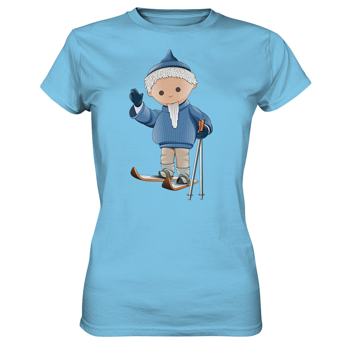 DDR Ostalgie Shirt Mädels • UNSER SANDMÄNNCHEN - AUF SKIERN (PU 422)
