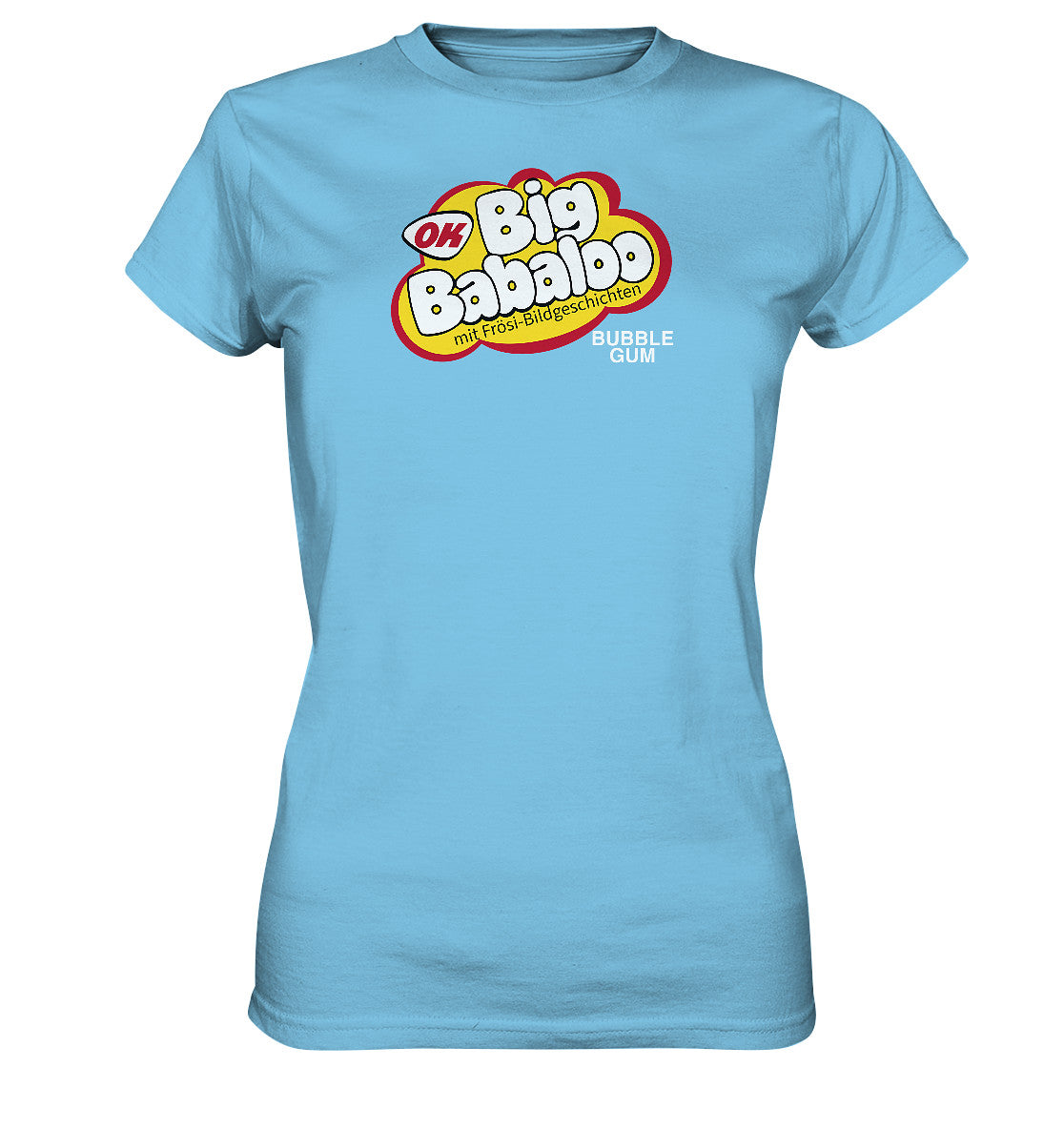 DDR Ostalgie Shirt Mädels • BIG BABALOO - FRÖSI-KAUGUMMI