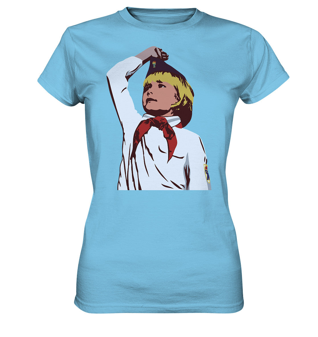 DDR Ostalgie Shirt Mädels • THÄLMANNPIONIER - ORIGINALPLAKAT